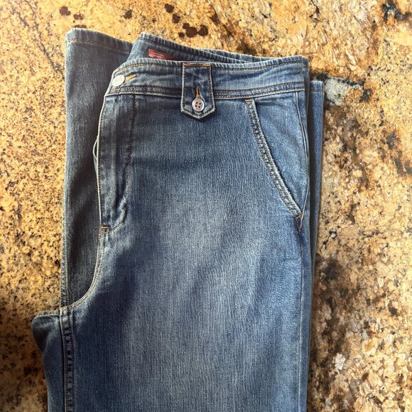 Pilcro Mid-Rise Column Jeans (by Anthropologie) Size 31 EUC - Picture 4 of 16